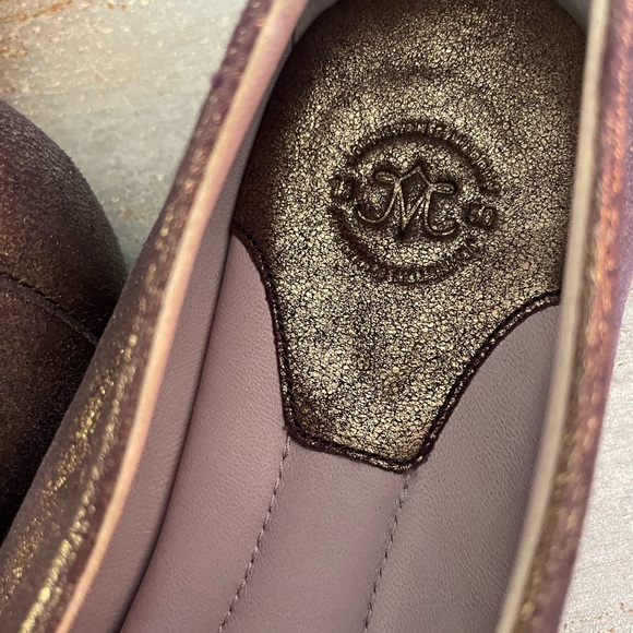 Johnston & Murphy Metallic Brown Flats - Picture 6 of 6